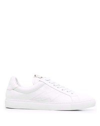 weiße Leder niedrige Sneakers von Zadig & Voltaire