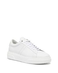 weiße Leder niedrige Sneakers von Zespà