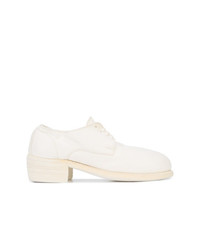 weiße Leder Oxford Schuhe von Guidi