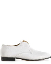 weiße Leder Oxford Schuhe von Hudson