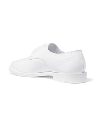 weiße Leder Oxford Schuhe von Jil Sander