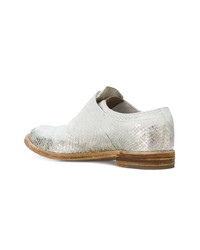 weiße Leder Oxford Schuhe von Officine Creative