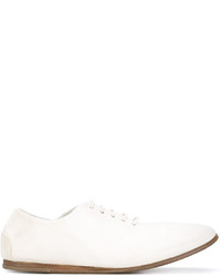 weiße Leder Oxford Schuhe von Marsèll