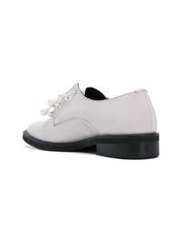 weiße Leder Oxford Schuhe von Coliac