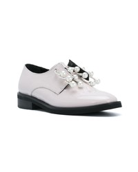 weiße Leder Oxford Schuhe von Coliac