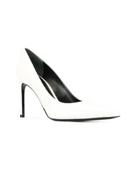 weiße Leder Pumps von Tom Ford