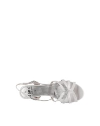 weiße Leder Sandaletten von Jana