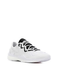 weiße Leder Sportschuhe von Y-3