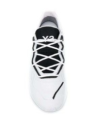 weiße Leder Sportschuhe von Y-3