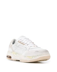 weiße Leder Sportschuhe von White Premiata