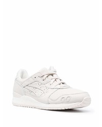 weiße Leder Sportschuhe von Asics