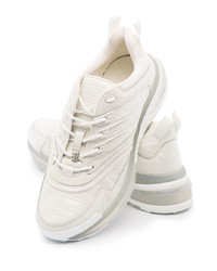 weiße Leder Sportschuhe von Givenchy