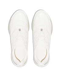 weiße Leder Sportschuhe von Givenchy