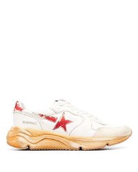 weiße Leder Sportschuhe von Golden Goose