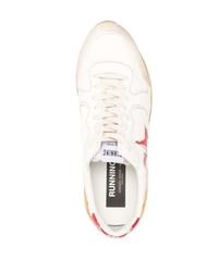 weiße Leder Sportschuhe von Golden Goose