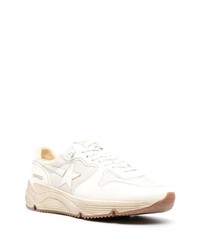 weiße Leder Sportschuhe von Golden Goose