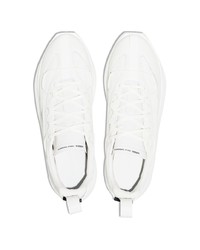 weiße Leder Sportschuhe von Y-3