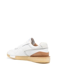 weiße Leder Sportschuhe von Clarks Originals