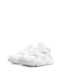 weiße Leder Sportschuhe von Nike