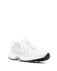 weiße Leder Sportschuhe von adidas