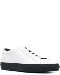 weiße Leder Turnschuhe von Common Projects