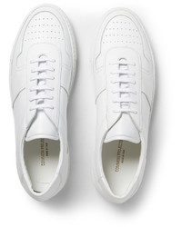 weiße Leder Turnschuhe von Common Projects