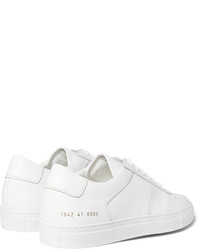 weiße Leder Turnschuhe von Common Projects