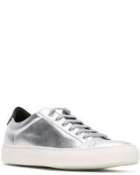 weiße Leder Turnschuhe von Common Projects