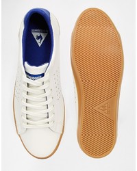 weiße Leder Turnschuhe von Le Coq Sportif