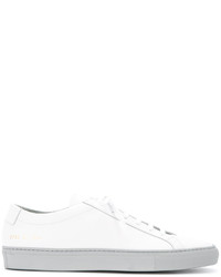 weiße Leder Turnschuhe von Common Projects