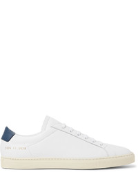 weiße Leder Turnschuhe von Common Projects