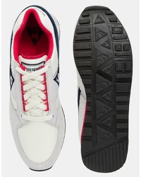 weiße Leder Turnschuhe von Le Coq Sportif