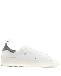 weiße Leder Turnschuhe von Golden Goose