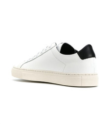 weiße Leder Turnschuhe von Common Projects