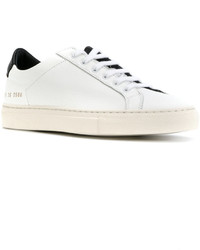 weiße Leder Turnschuhe von Common Projects