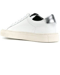 weiße Leder Turnschuhe von Common Projects