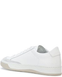 weiße Leder Turnschuhe von Common Projects