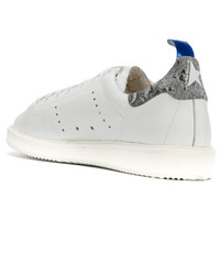 weiße Leder Turnschuhe von Golden Goose