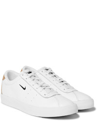 weiße Leder Turnschuhe von Nike