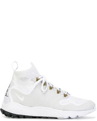 weiße Leder Turnschuhe von Nike
