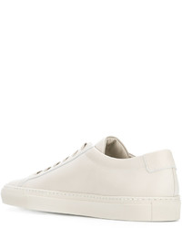 weiße Leder Turnschuhe von Common Projects