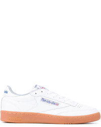 weiße Leder Turnschuhe von Reebok