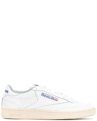 weiße Leder Turnschuhe von Reebok