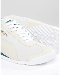 weiße Leder Turnschuhe von Puma