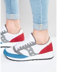 weiße Leder Turnschuhe von Saucony