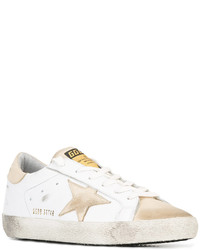 weiße Leder Turnschuhe von Golden Goose Deluxe Brand