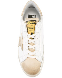 weiße Leder Turnschuhe von Golden Goose Deluxe Brand