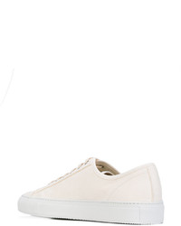 weiße Leder Turnschuhe von Common Projects