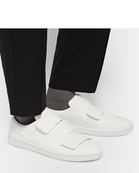 weiße Leder Turnschuhe von Acne Studios