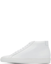 weiße Leder Turnschuhe von Common Projects